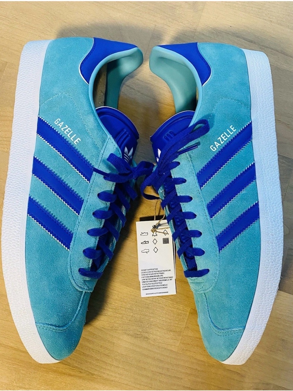 Adidas Seattle Sounders FC Gazelle Sneakers Size 13 US Mens NWT - Picture 2 of 10